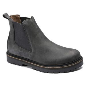 New BIRKENSTOCK Stalon Nubuck Leather boots - Graphite 9